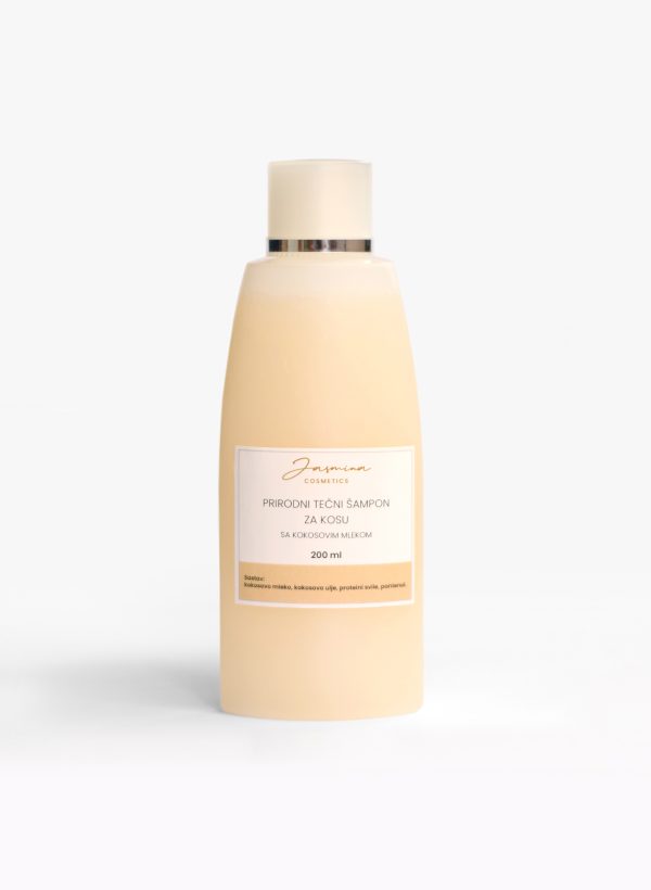 Tečni šampon za kosu sa kokosovim mlekom 200 ml